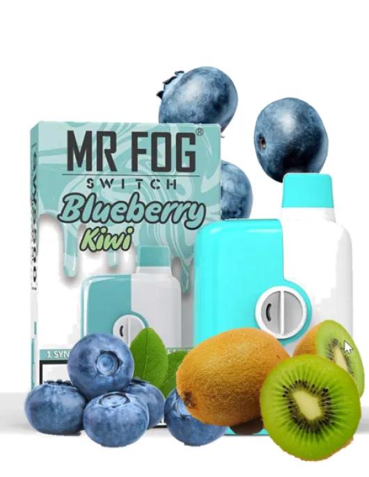 MR FOG 5500 PUFF BLUEBERRY KIWI ICE