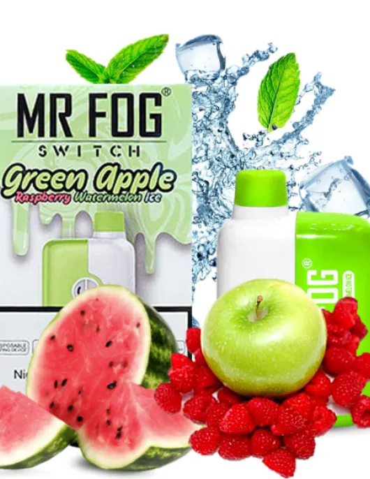 elf bar vape uk 🔥MR FOG🔥Switch 5500 Puffs -Watermelon Strawberry Apple Menthol Ice  -Bubble Gang Watermelon Ice -Strawberry Watermelon Kiwi Ice -Banana Raspberry  Ice -Green Apple Raspberry Watermelon Ice -Kiwi Watermelon Açai Ice  -Menthol Mint Ice - main image 1